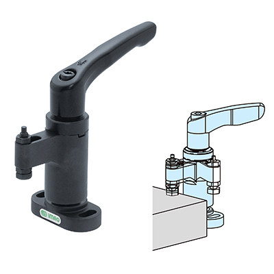 Swing Clamp With Adjustable Handle