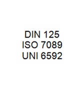 DIN 125 / ISO 7089 / UNI 6592 - Washer