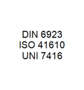 DIN 6923 / ISO 41610 / UNI 7416 - Nut with Washer