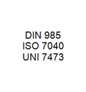 DIN 985 / ISO 7040 / UNI 7473 - Plastic Insert Locking Nut