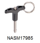 Flightpin - T-handle ball lock pin - NASM17985