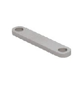 QCSLSP1002 Riserplate for sliding lock for slotted hole - 2 mm