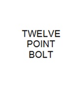 Twelve Point Head Bolt
