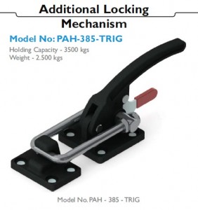 clamp with additional locking mechanism