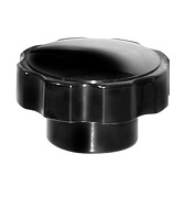 287 Series - Dimcogray round fluted knob