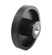 521 Series - Dimcogray round knurled knob