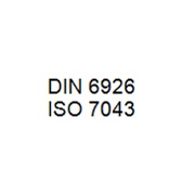 DIN 6926 / ISO 7043 - Plastic Insert Locking Nut with washer