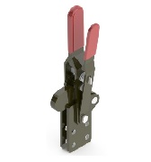 Automotive clamps with secondary lock– Straight base