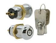 switchlock camlock locks round key single pole 10 pin solid brass ST series